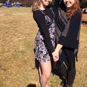 Free People Flowered Tunic/Dress